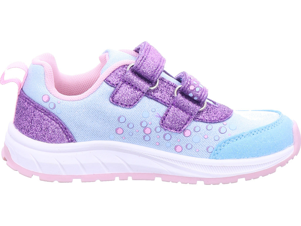 Dívčí nízké boty Lurchi v modré barvě