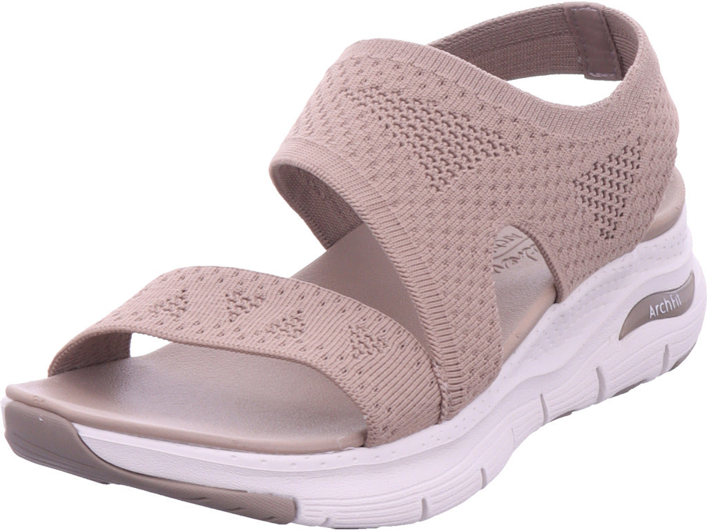 SKECHERS Damen Pantolette  in braun