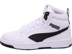 Puma Jungen Sneaker Puma Rebound V6 Mid Jr in weiß