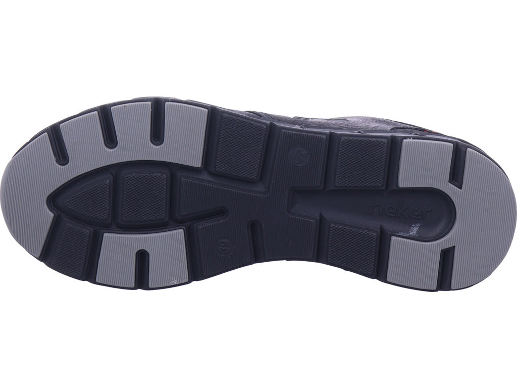 Rieker Damen Slipper Hwk Damen Halbschuhe in schwarz