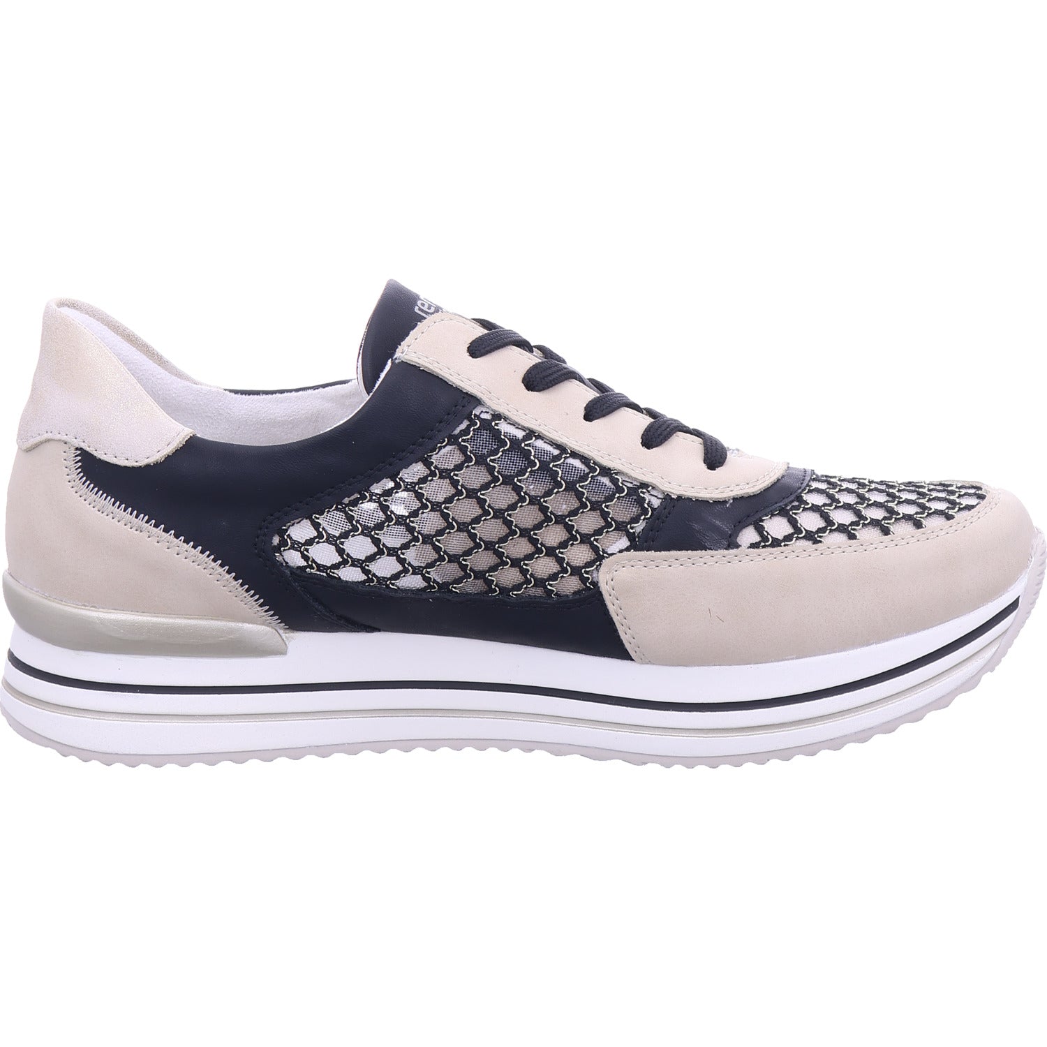 Remonte Damen Sneaker  in schwarz