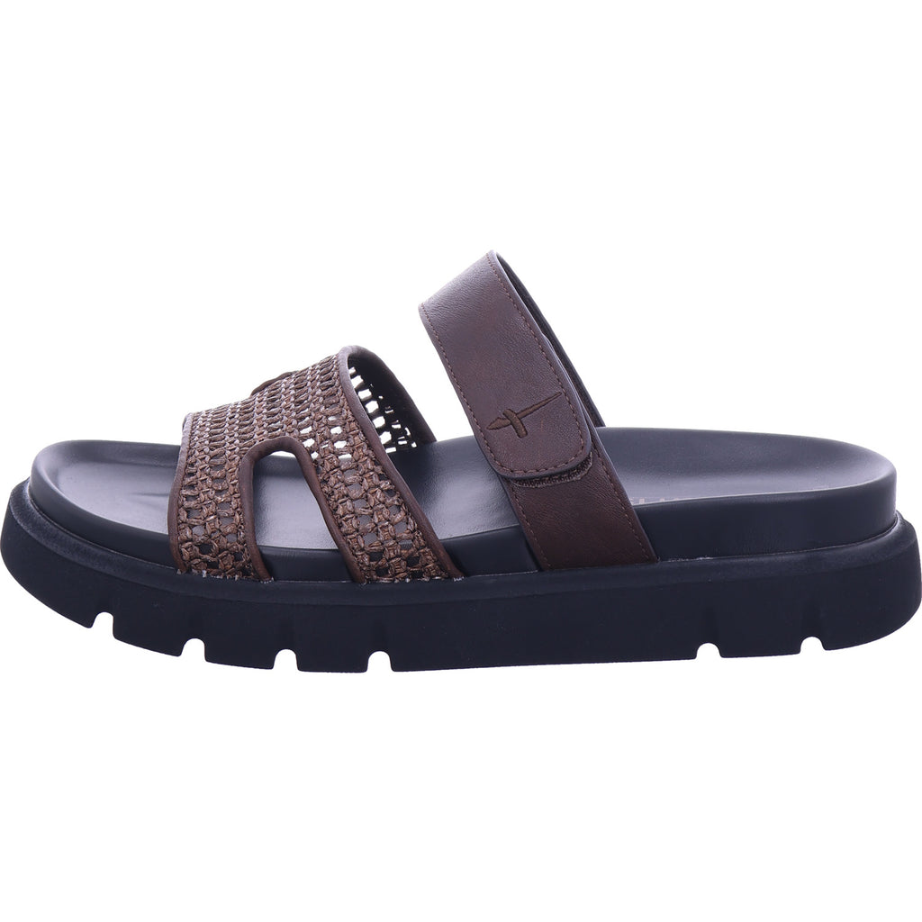 Tamaris Damen Pantolette  in braun