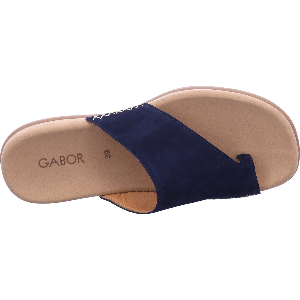 Gabor Damen Pantolette  in blau