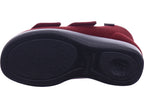 Varomed Unisex - Erwachsene Hausschuh Genua Klettschuh in rot
