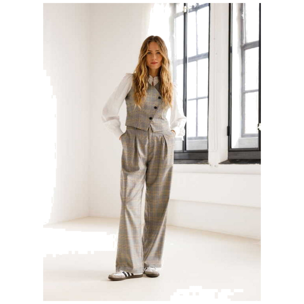 Ivy Beau Damen Hose Helen in grau