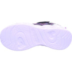 SKECHERS Mädchen Sneaker Heart Lights Bubble Love in schwarz