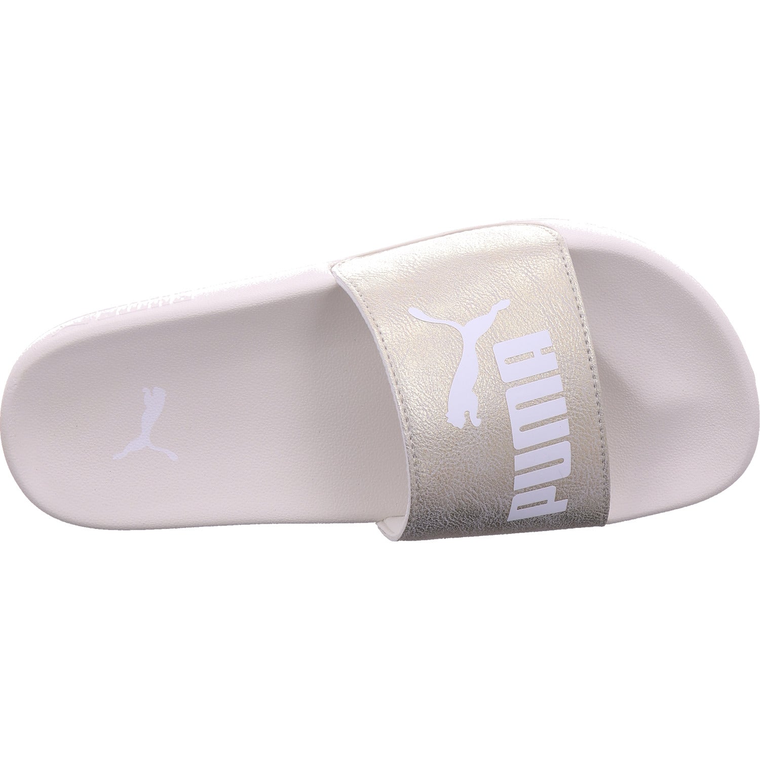 Puma Damen Badeschuh Leadcat 2.0 Metallic Whisper in gold