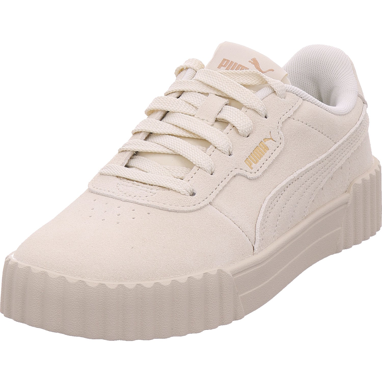 Puma Damen Sneaker Carina 3.0 Sd in beige