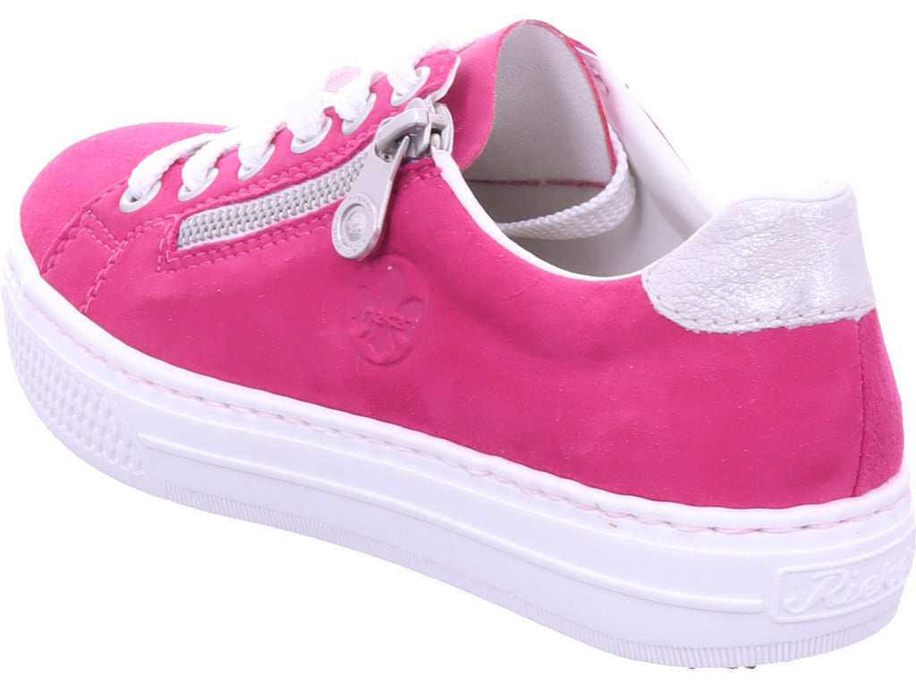 Rieker Damen Sneaker Fsk Damen Halbschuhe in pink
