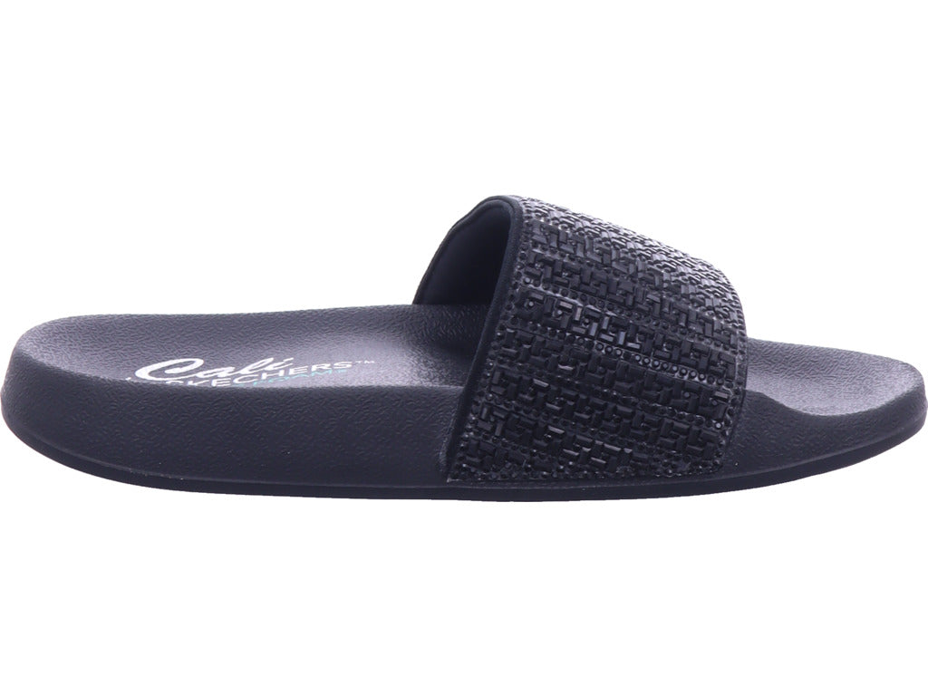 SKECHERS Damen Pantolette  in schwarz