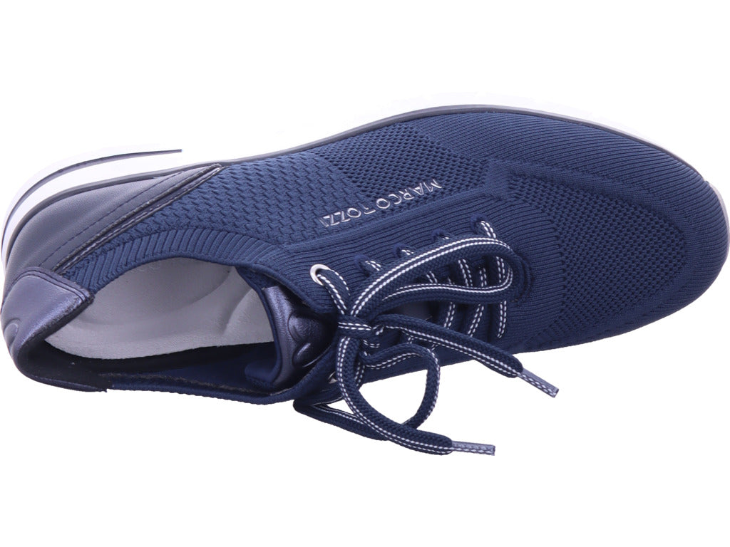 Marco Tozzi women's sneakers in blue