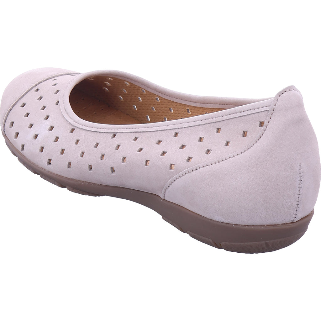 Gabor women's ballerina shoes in beige
