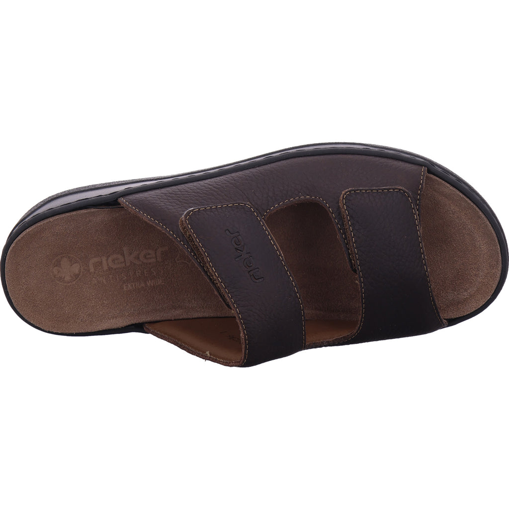 Rieker Herren Pantolette  in braun