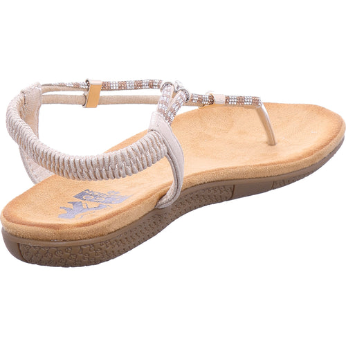 2 GO FASHION Damen Sandalette  in gold