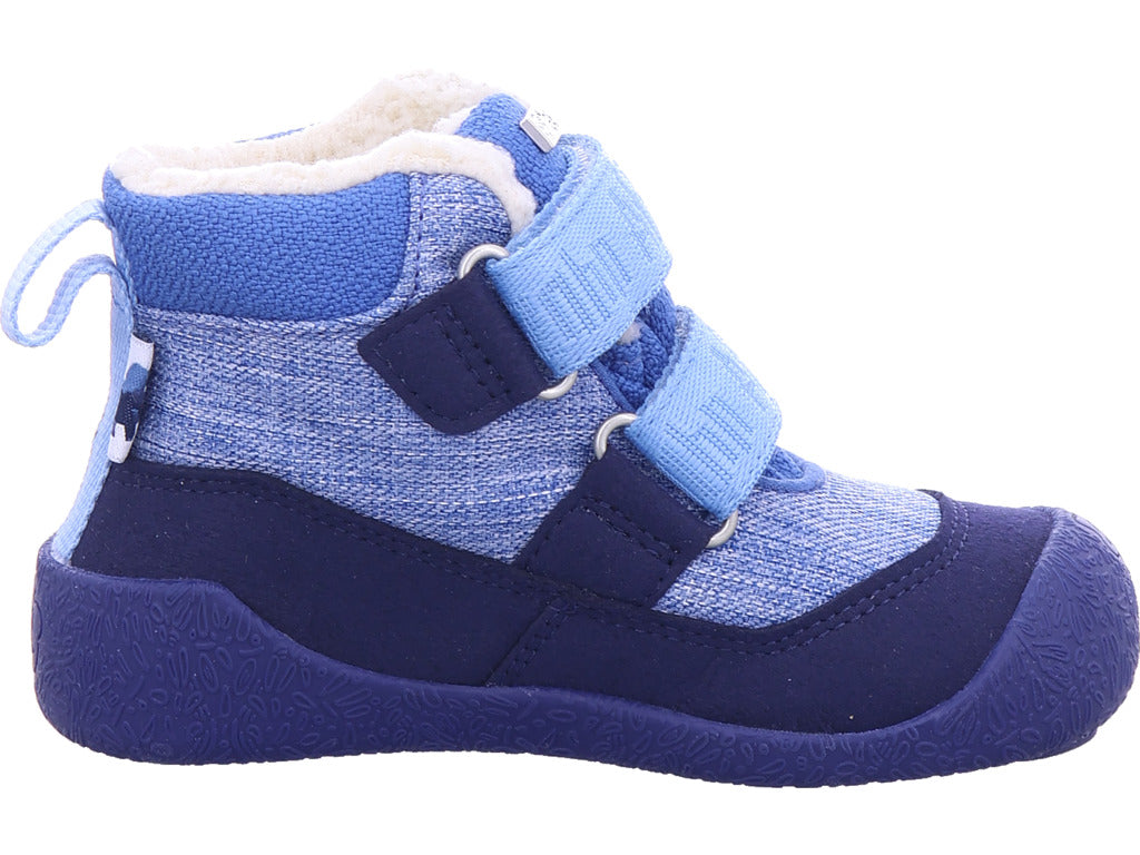 Affenzahn Boys' Boots Elephant in blue