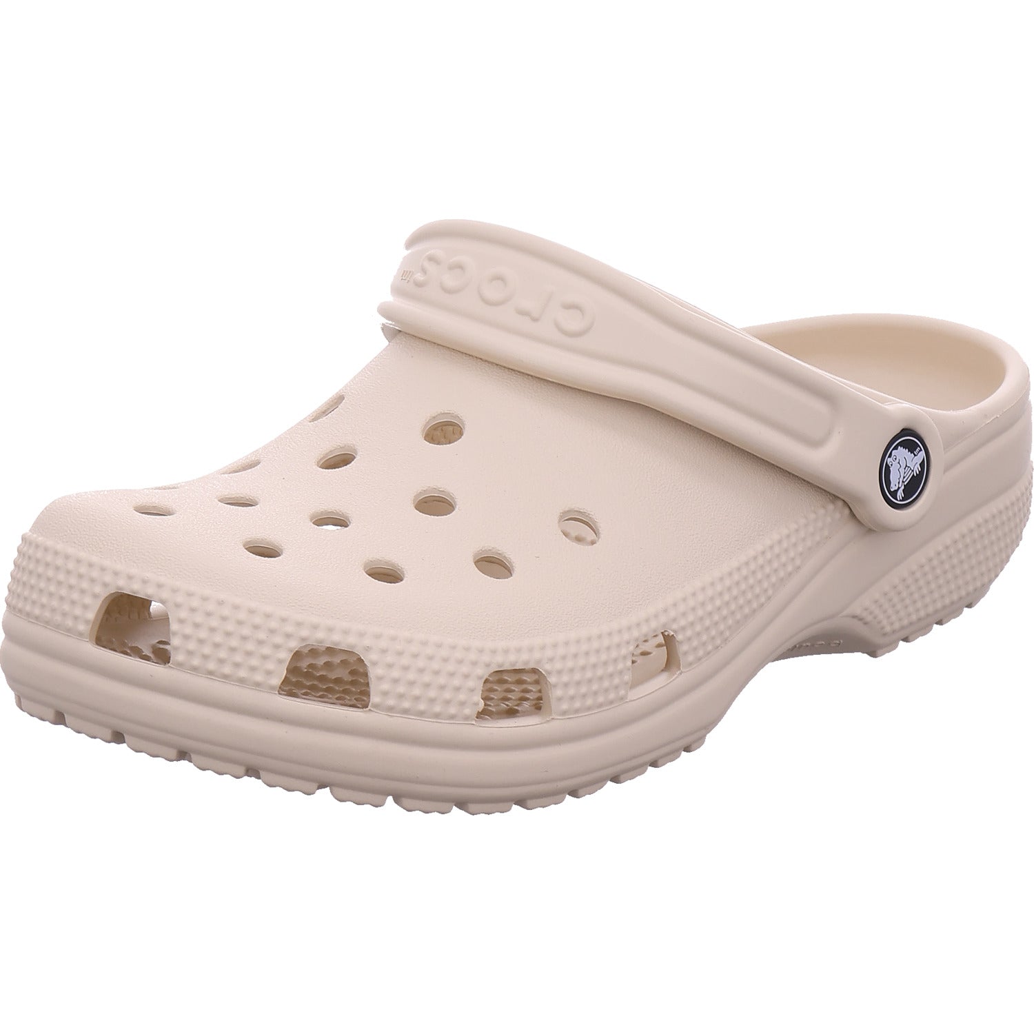 Dámské pantofle Crocs v béžové barvě