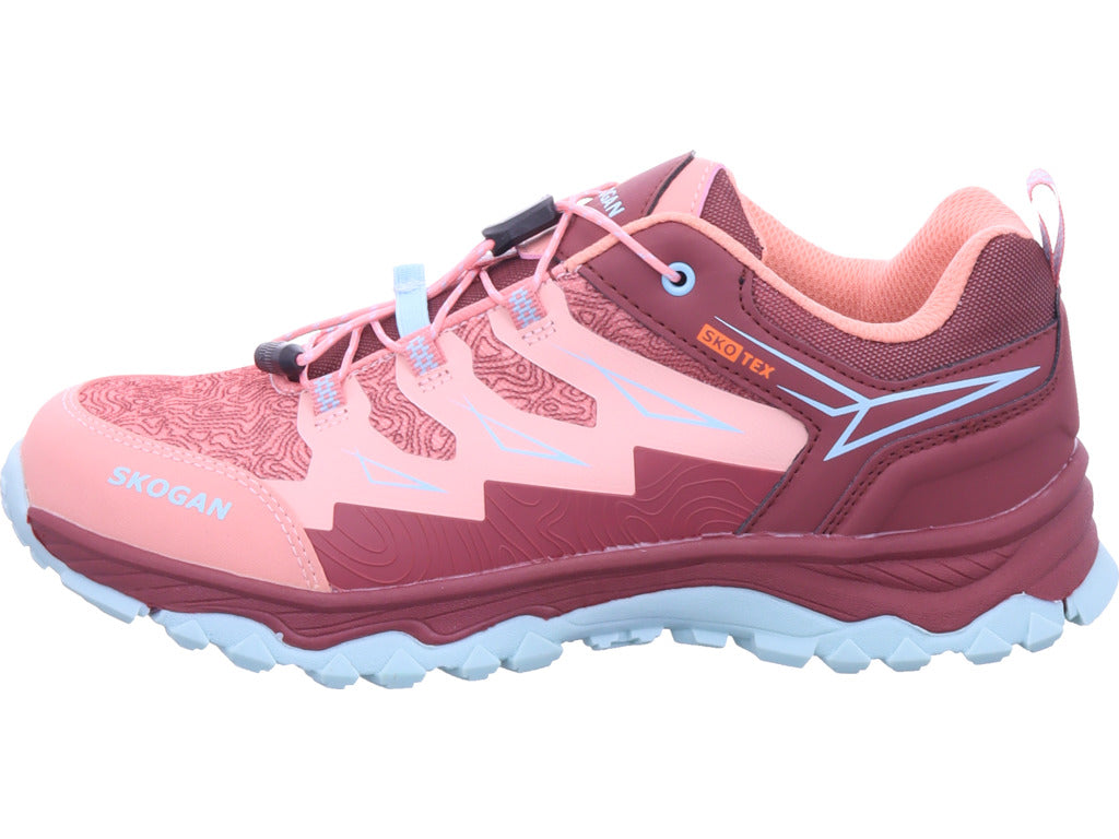 Dámská turistická obuv Skogan v růžové barvě