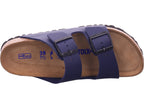Dámské nazouváky Birkenstock v modré barvě