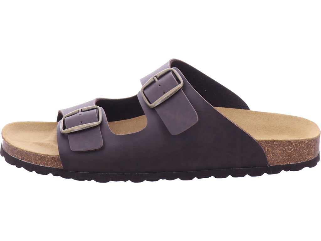 BOLD men's mules in brown