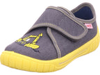 Superfit Boys' Slipper Textile \ Bill in Grey