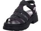 XTI Damen Sandalette  in schwarz