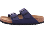 Dámské nazouváky Birkenstock v modré barvě