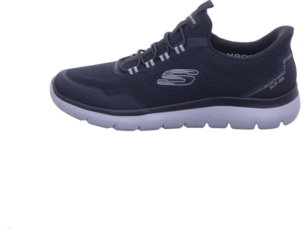 Pánské nazouváky SKECHERS v černé barvě