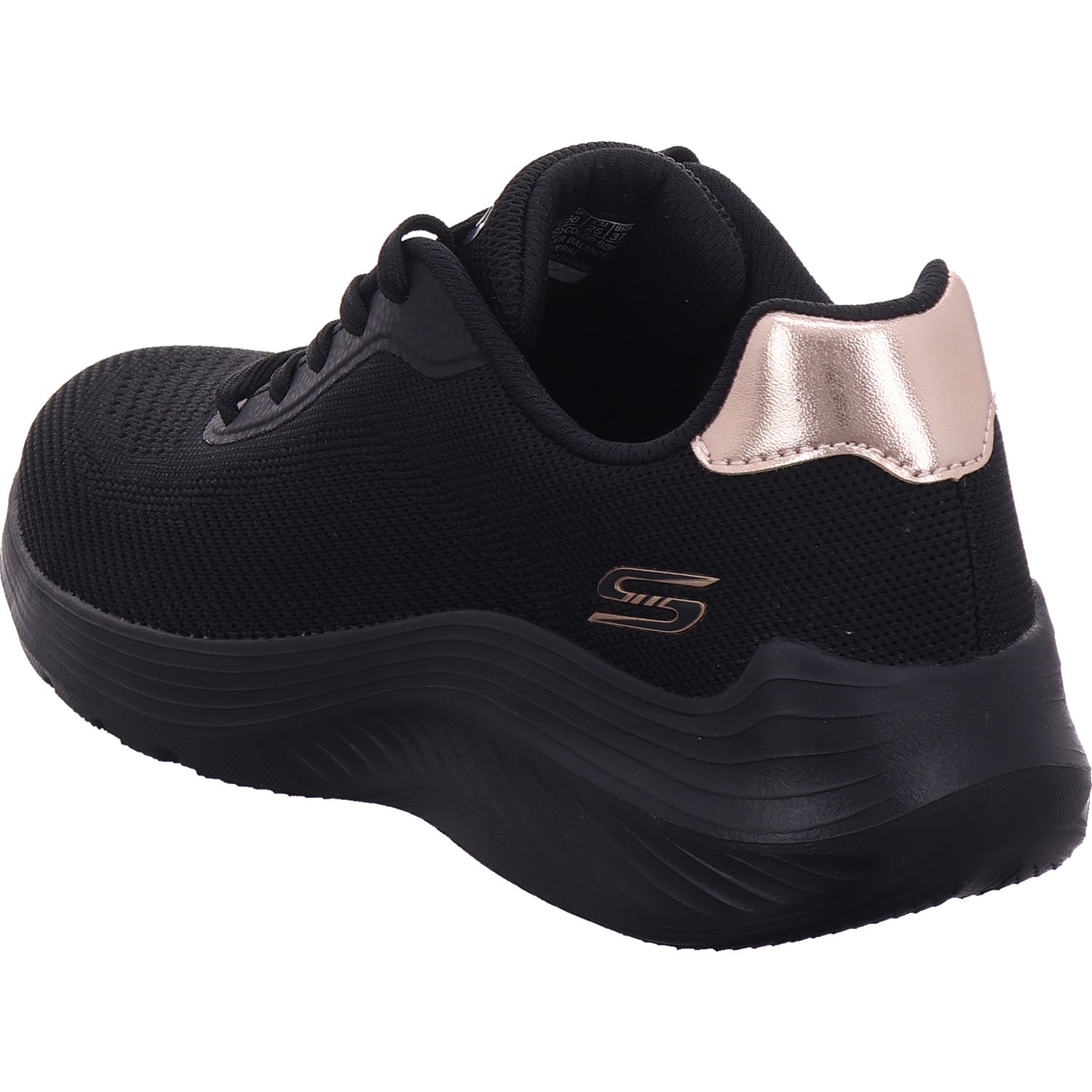 SKECHERS Damen Sneaker Bobs Squad Chaos in schwarz