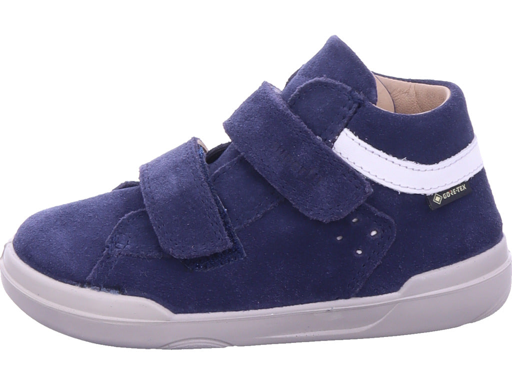 Superfit Jungen Halbschuh Halbschuh Leder \ Superfree in blau