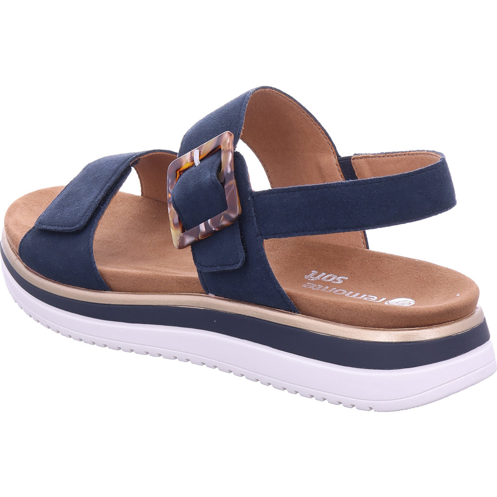 Remonte women's sandal in blue