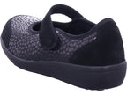 Varomed Damen Ballerina Sevilla Schwarz in schwarz