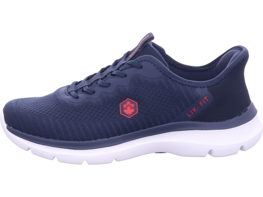 lumberjack women's low-top shoe in blue