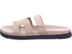 Dámské pantofle Steve Madden Missile Taupe v béžové barvě