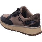 Jana Damen Sneaker  in sand-taupe
