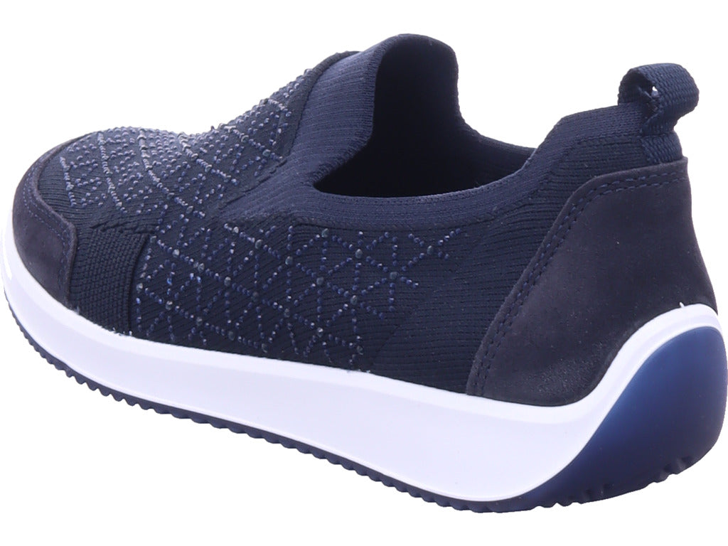 Ara Damen Slipper Lissabon in blau