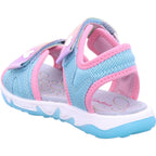 Superfit Girls' Sandals Pebbles in Green