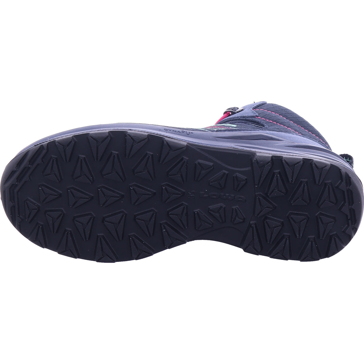 lowa Unisex - dětská turistická obuv Zirrox II GTX Lo Jr v modré barvě