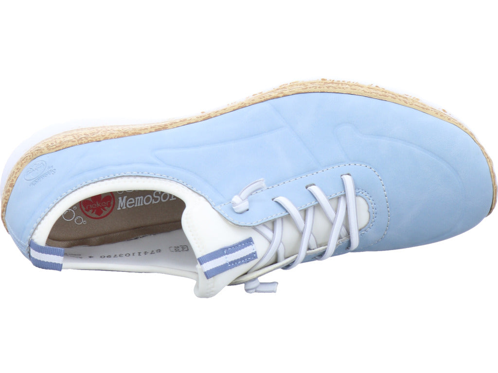 Rieker Damen  Fsk Damen Halbschuhe in blau