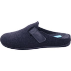 Florett Herren Hausschuh Carlo Pantoffel in schwarz