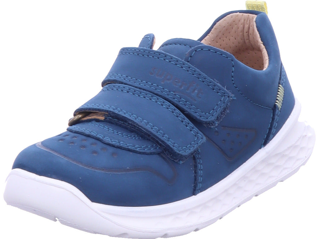 Superfit Boys' First Walking Shoes Breeze in Blue