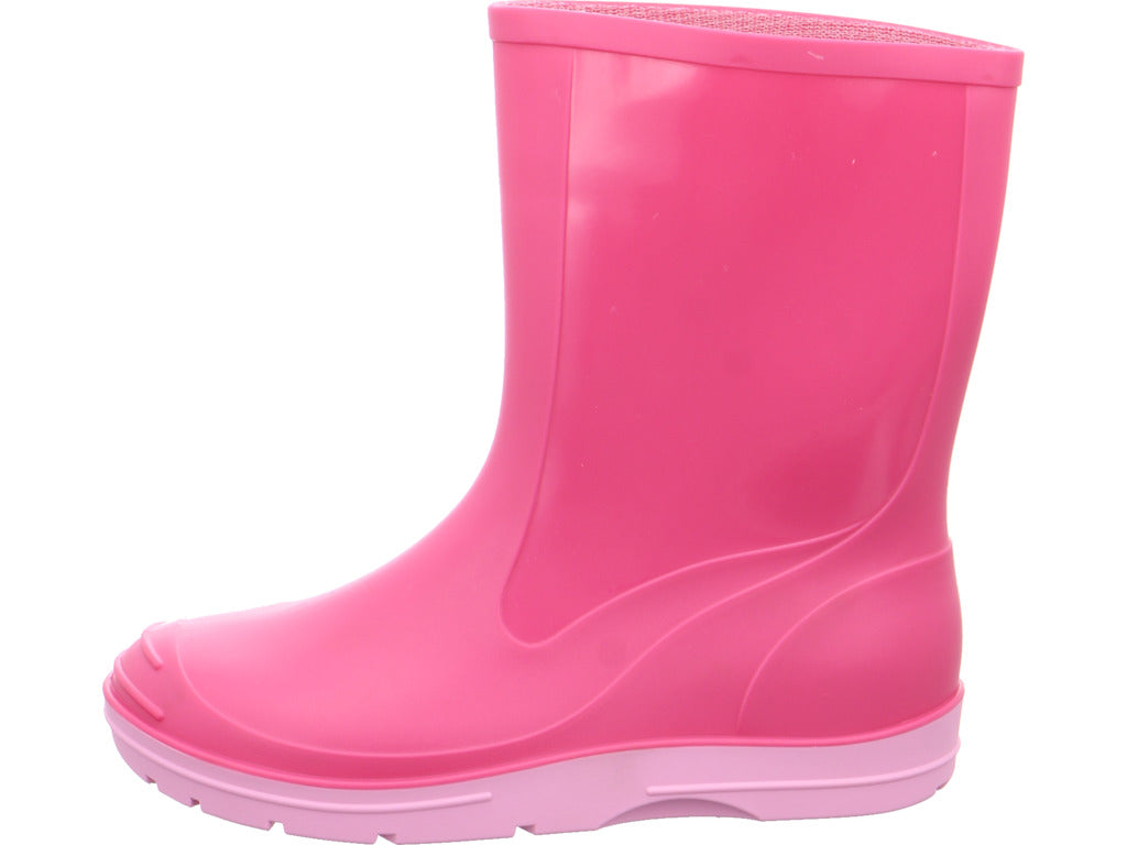 Beck Mädchen Gummistiefel Nv,Pink in rot