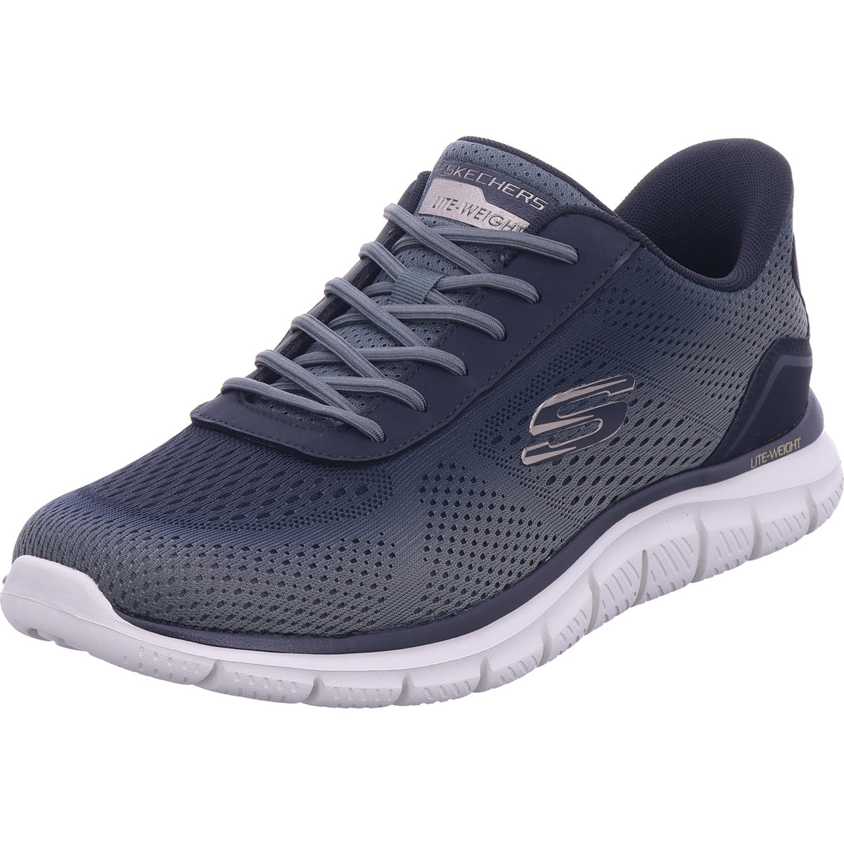 SKECHERS Herren Sneaker Track Revno in schwarz