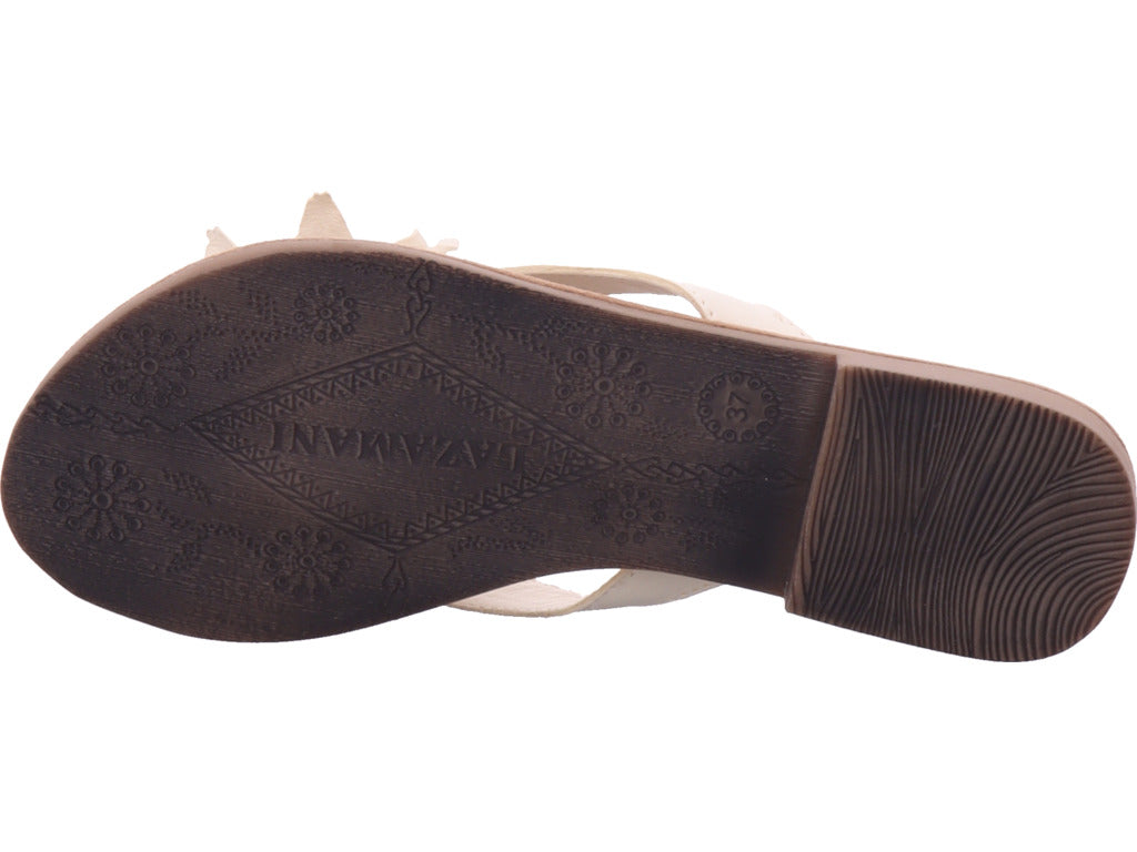 Lazamani Damen Pantolette  in weiß