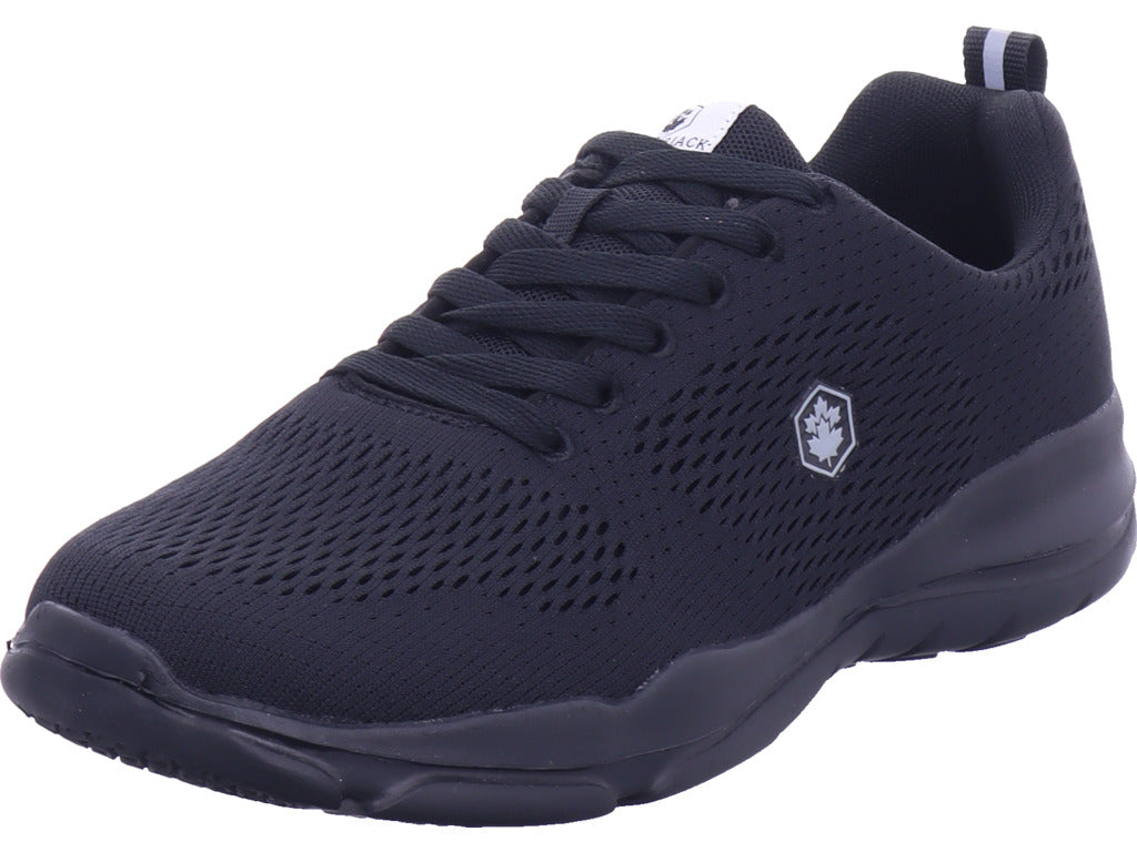 lumberjack Herren Sneaker Agatha in schwarz