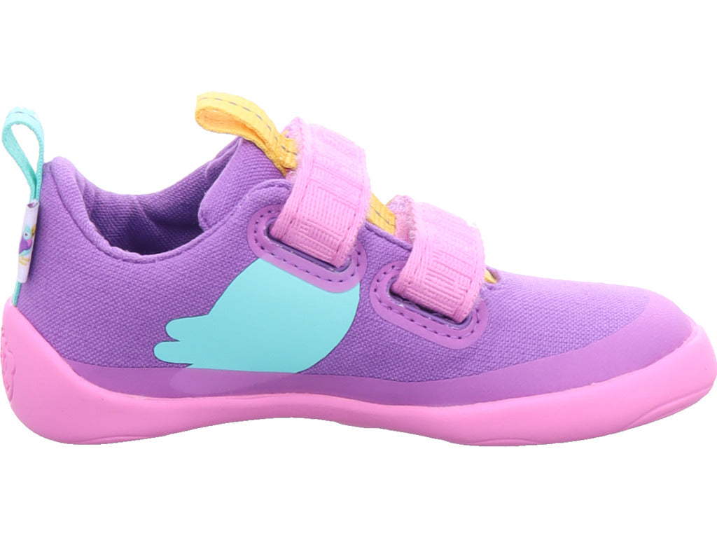 Affenzahn Girls' Barefoot Shoes Creative Toucan in Pink