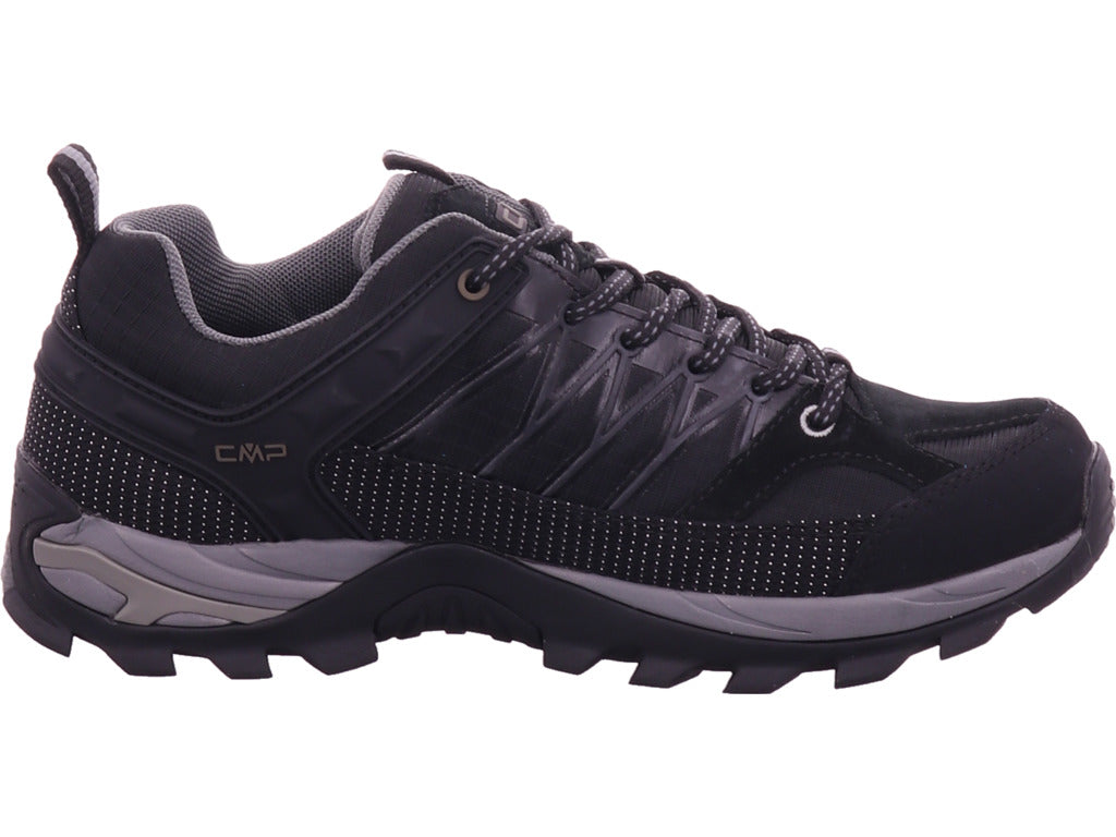 CMP Herren Wanderschuhe Rigel Low Trekking Shoe Wp in schwarz