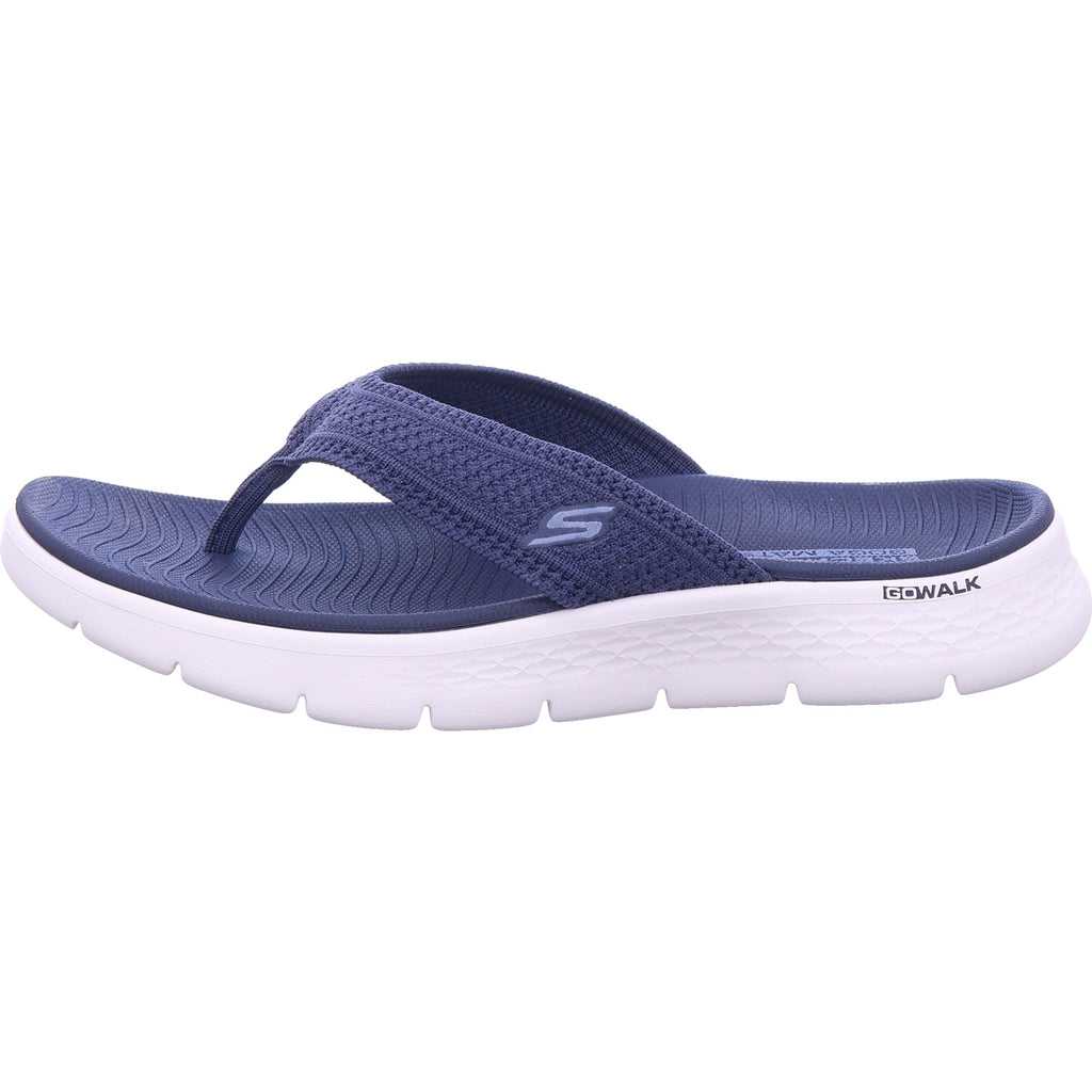 Dámské pantofle SKECHERS v modré barvě