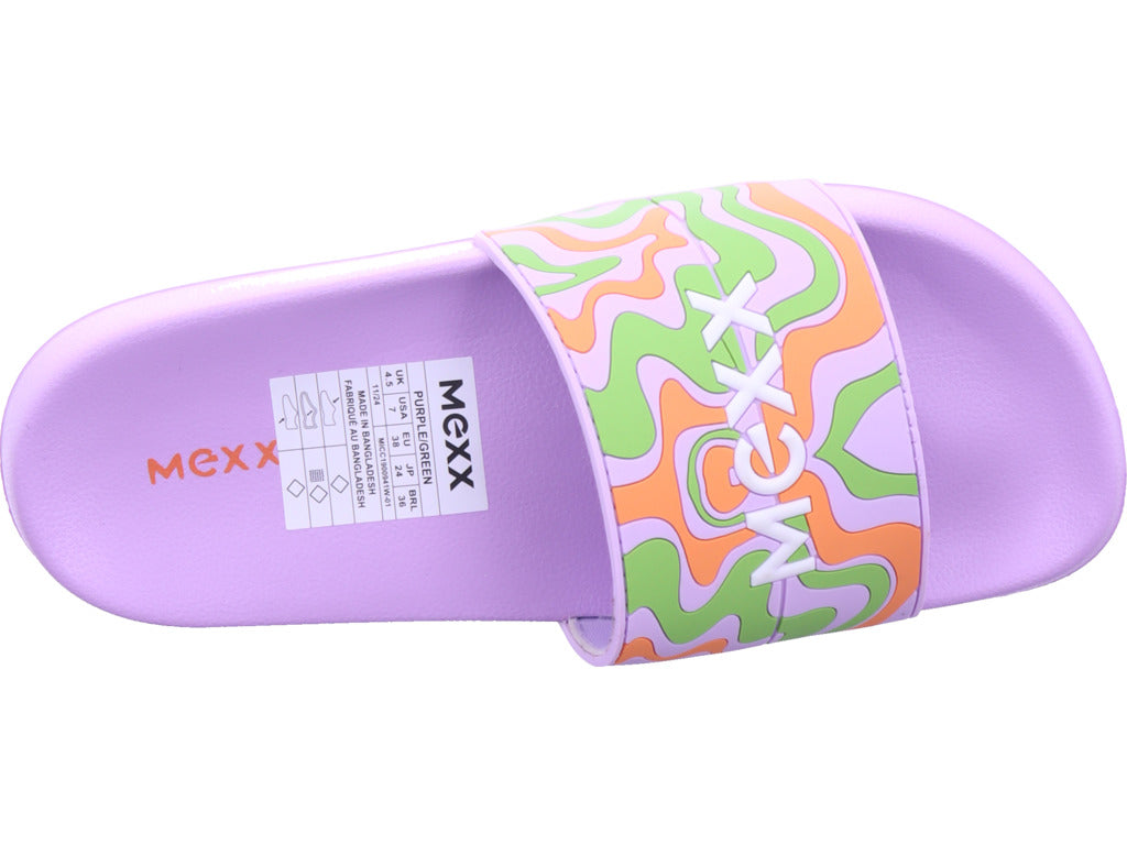 Mexx Women's Lavie Bathing Slipper in Purple