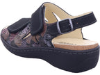 Portina Damen Sandale  in schwarz