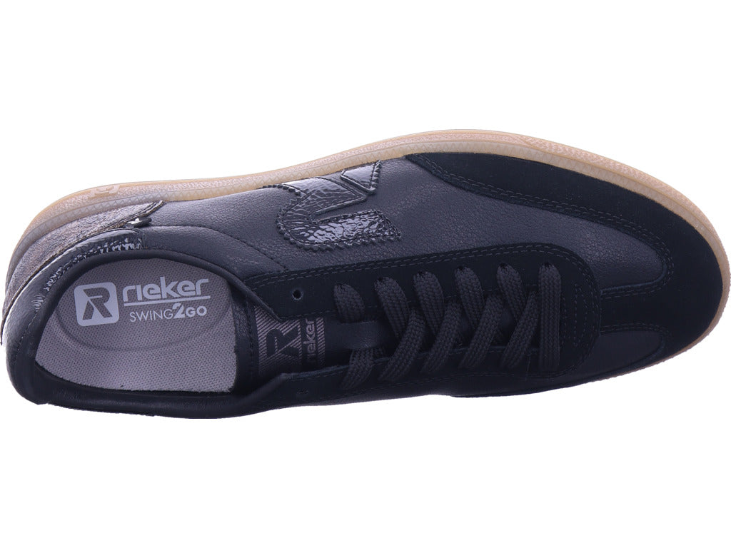 Rieker Women's Sneakers Hwk Women's Low Shoes in Black